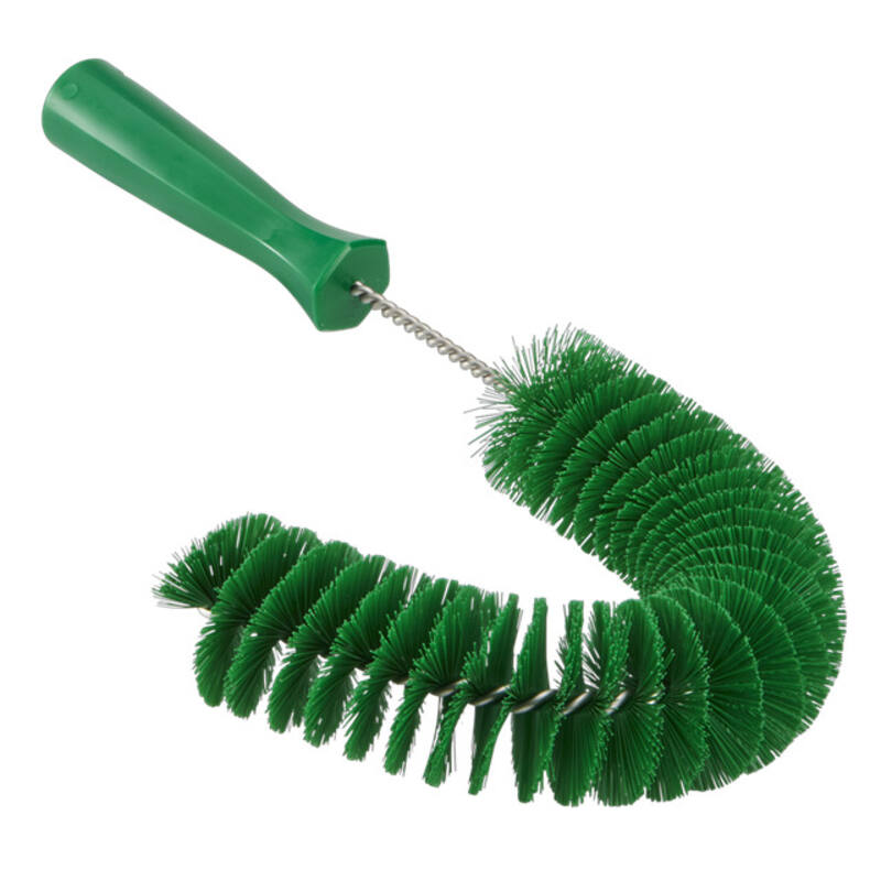 Vikan Hygiene externe buizenborstel, groen, medium vezels, 360mm, Ø55mm