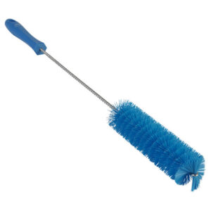 Vikan Hygiene pijpenborstel, blauw, harde vezels, 510mm, Ø40mm
