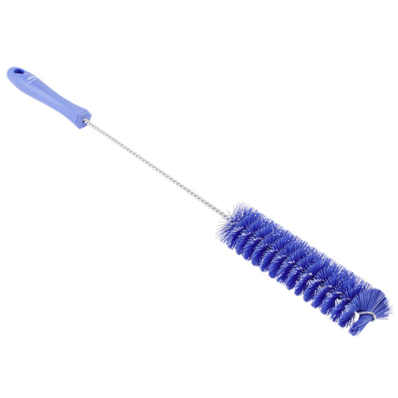 Vikan Hygiene pijpenborstel, paars, harde vezels, 510mm, Ø40mm