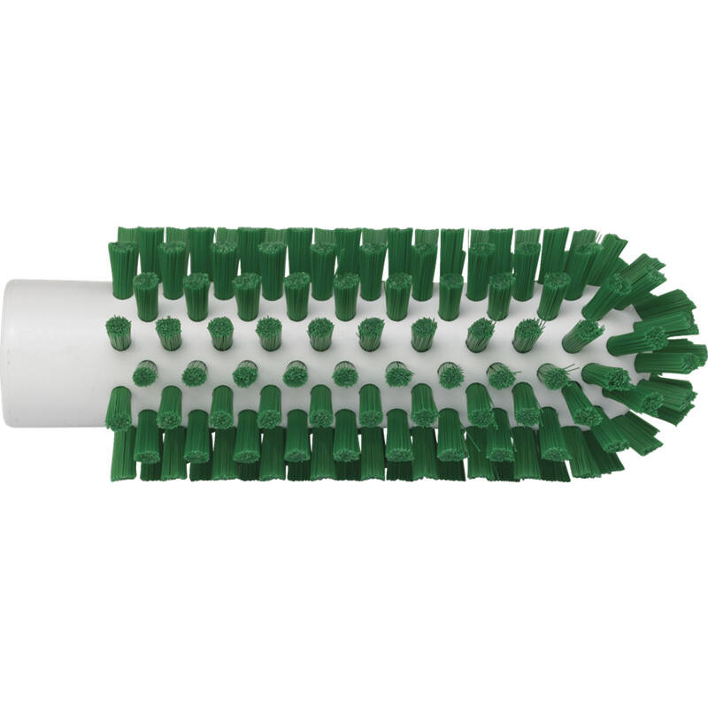 Vikan Hygiene pijpenborstel, groen, harde vezels, steelmodel, 140mm, Ø50mm