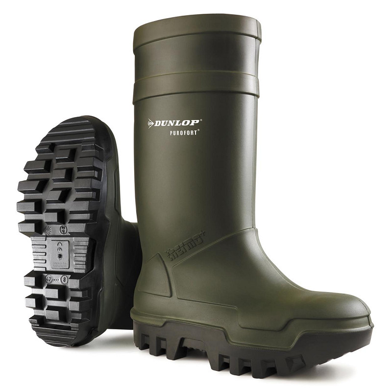 Dunlop Purofort C662933 Thermo+ sn. Groen, maat 43