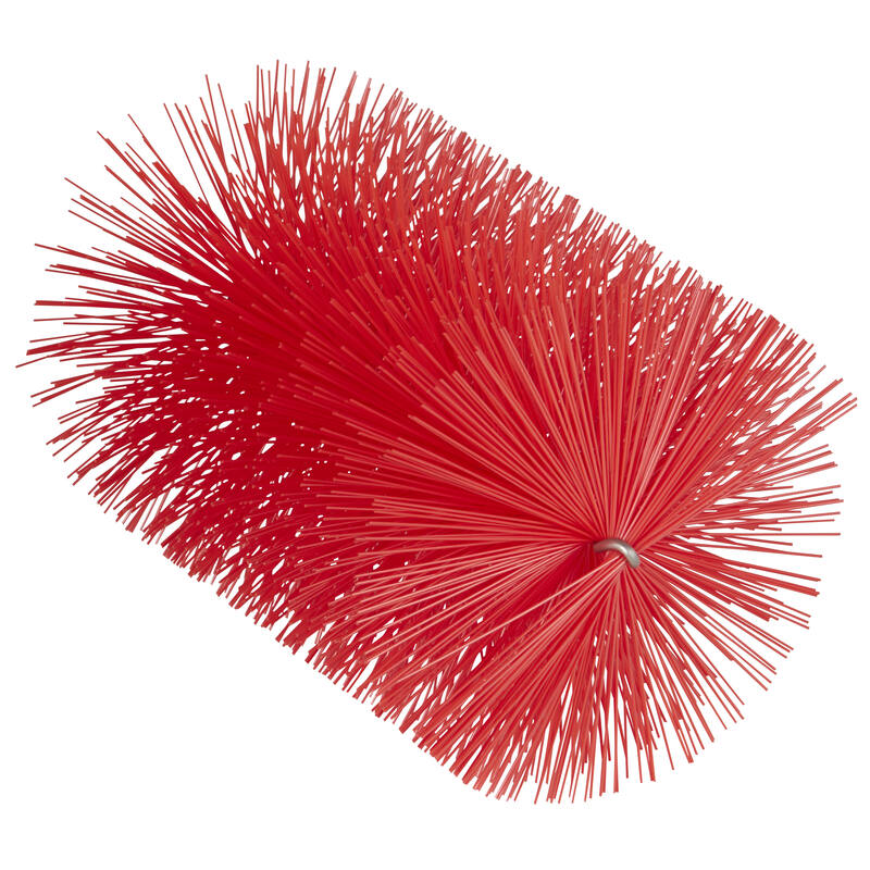 Vikan Hygiene pijpenborstel voor flexibele kabel, rood, medium vezels, Ø120mm, 210mm