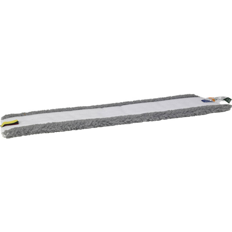 Vikan Microfibre Dry24, microvezel vlakmop, grijs, 60cm, klittenband