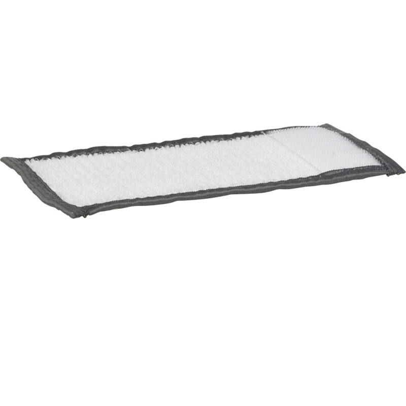Vikan Microfibre Scrub pad, grijs/wit, 85x160mm, 10st/pak