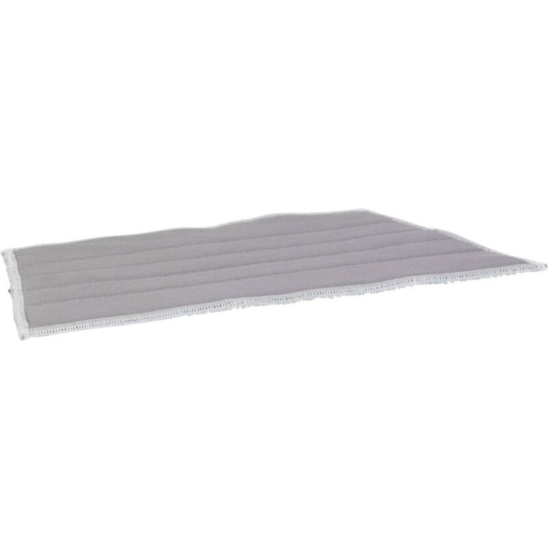 Vikan Microfibre Window microvezel vlakmop, grijs, klittenband, 250mm