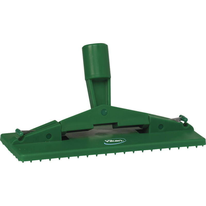 Vikan Hygiene padhouder, groen, steelmodel, 235mm