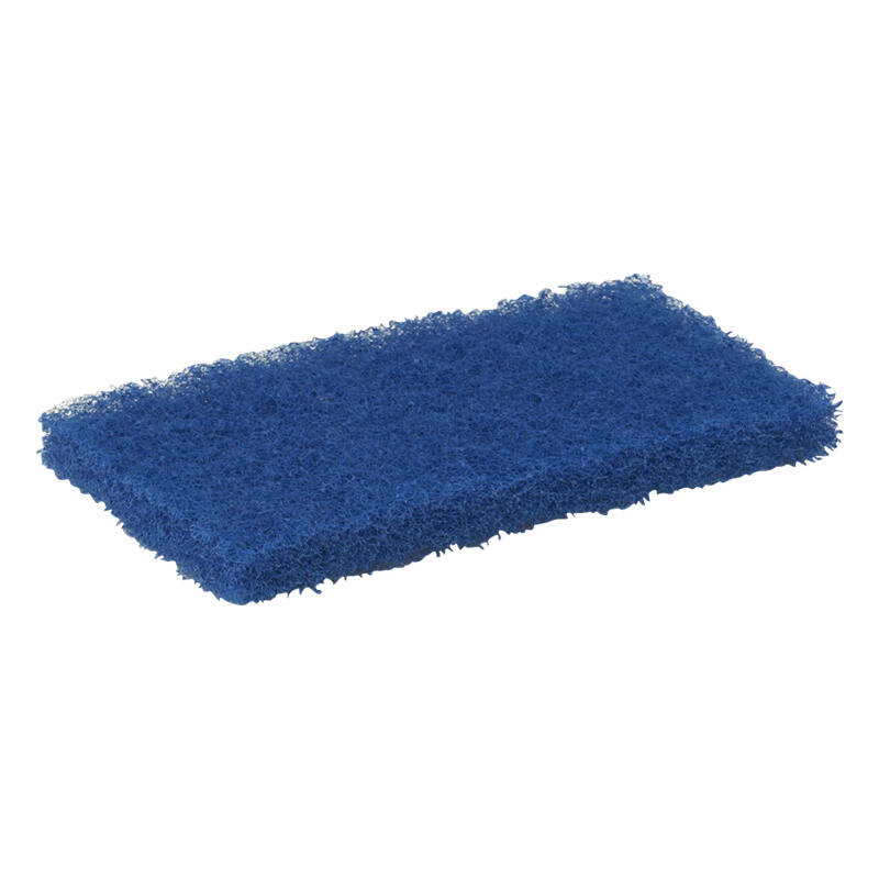 Vikan Hygiene schuurpad, blauw, medium, 245 mm
