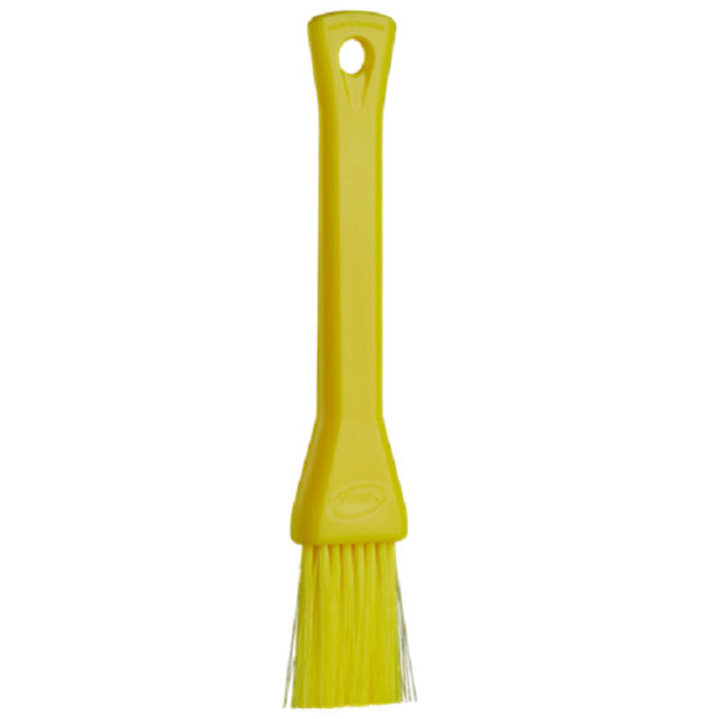 Vikan Hygiene plat kwastje, geel, superzacht, 30mm