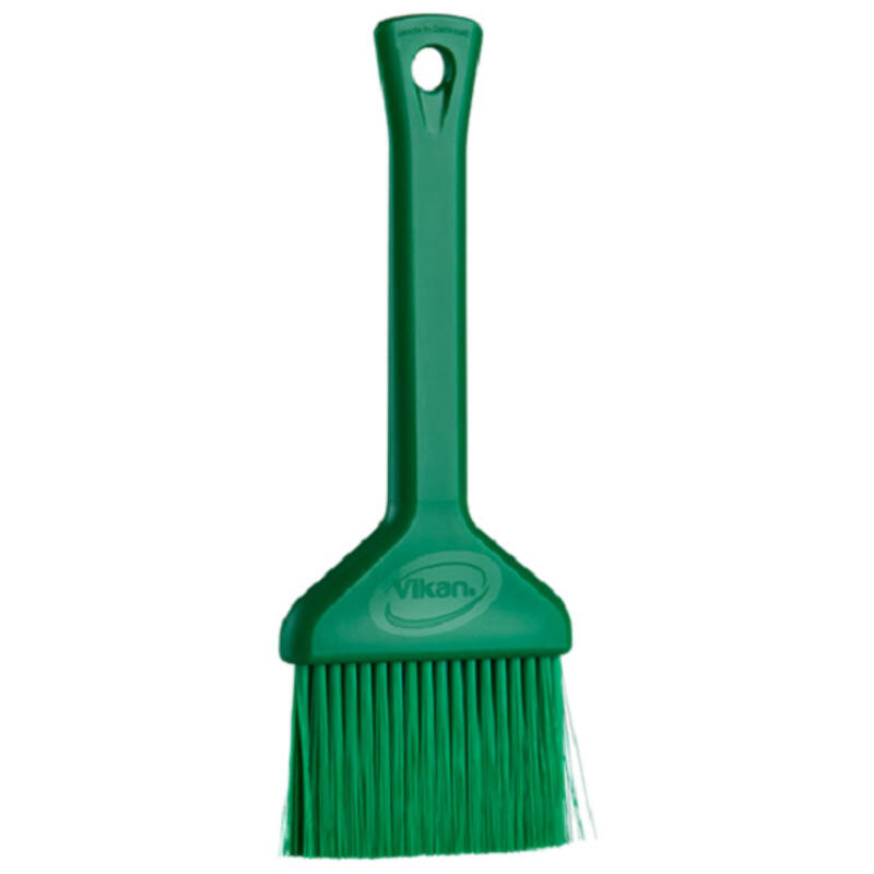 Vikan Hygiene plat kwastje, groen, superzacht, 70mm