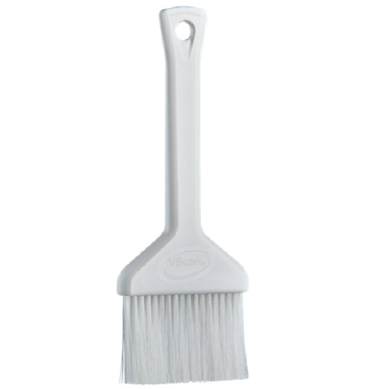 Vikan Hygiene plat kwastje, wit, superzacht, 70mm