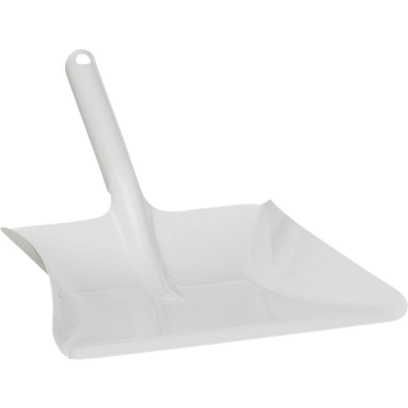 Vikan Classic stofblik, metaal, wit, 245mm