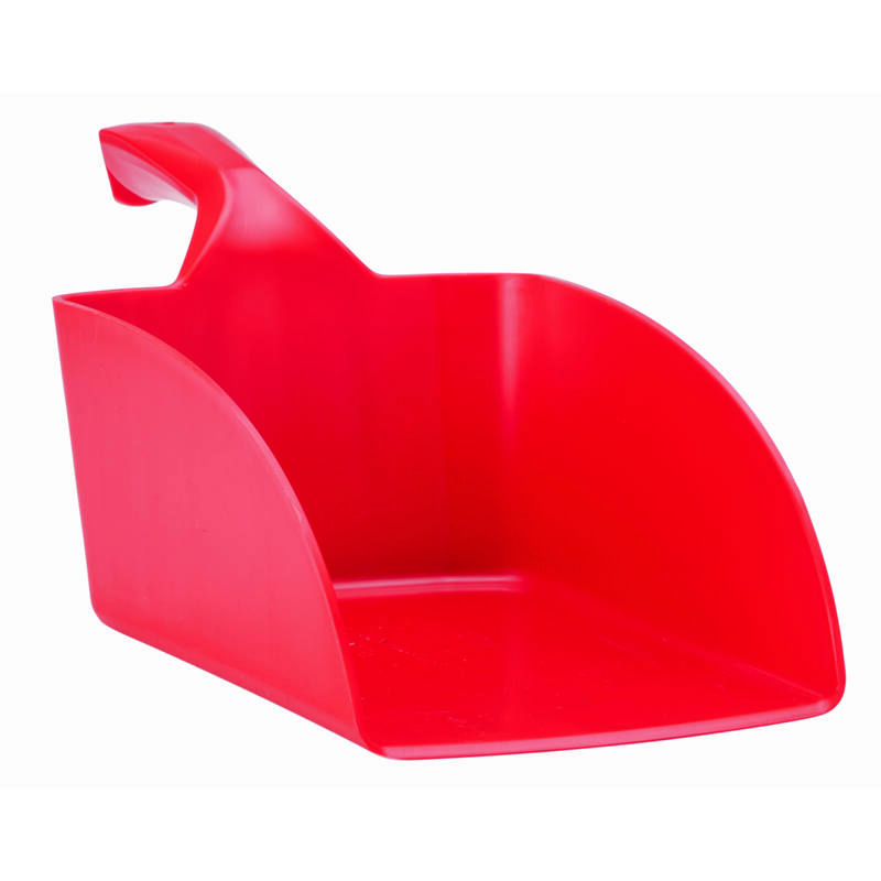 Vikan Hygiene handschep, rood, recht, 2ltr