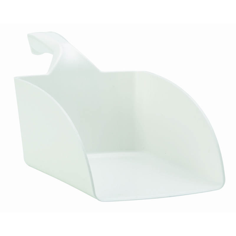 Vikan Hygiene handschep, wit, recht, 2ltr