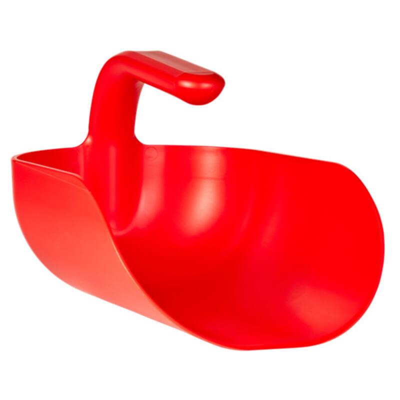 Vikan Hygiene handschep, rood, ergonomisch, 2ltr