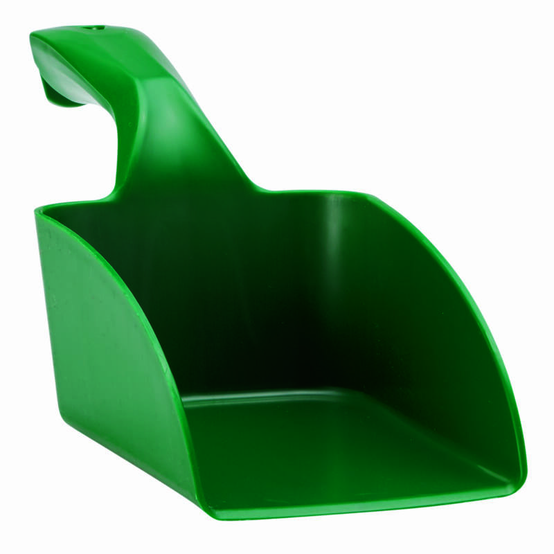 Vikan Hygiene handschep, groen, recht, 1ltr
