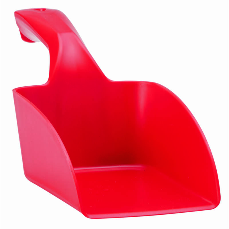 Vikan Hygiene handschep, rood, recht, 1ltr