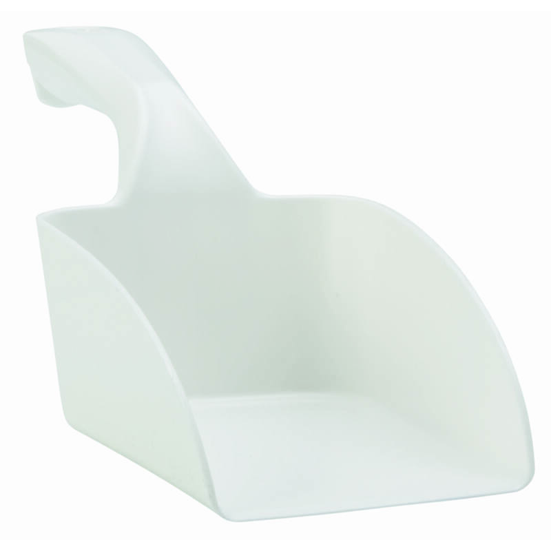 Vikan Hygiene handschep, wit, recht, 1ltr