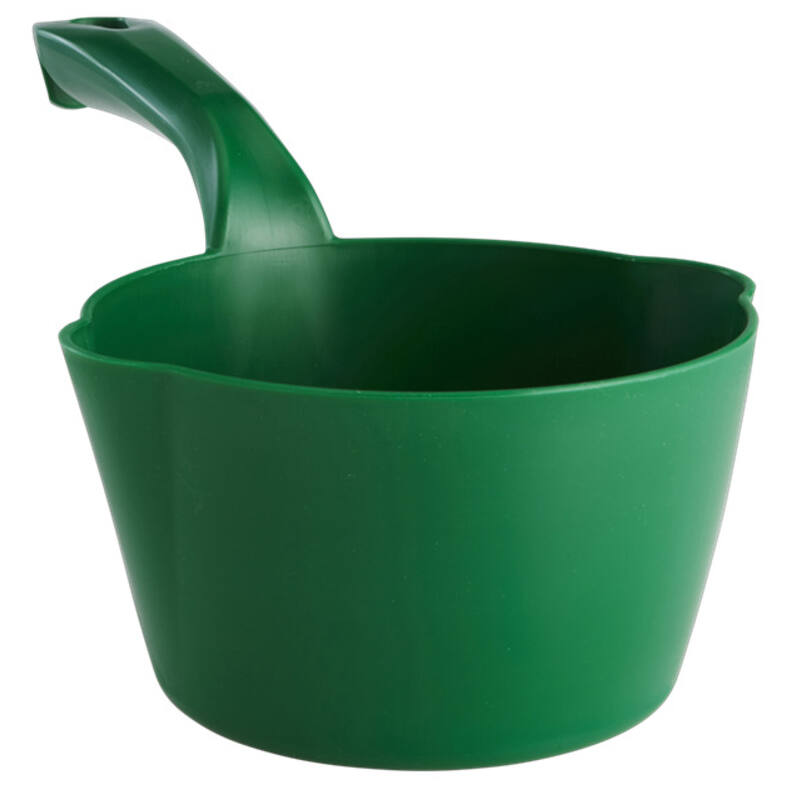 Vikan Hygiene ronde schepbak, groen, schenktuit, 1ltr