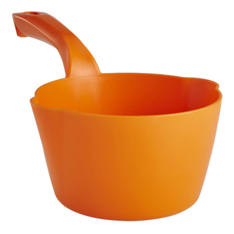 Vikan Hygiene ronde schepbak, oranje, schenktuit, 1ltr