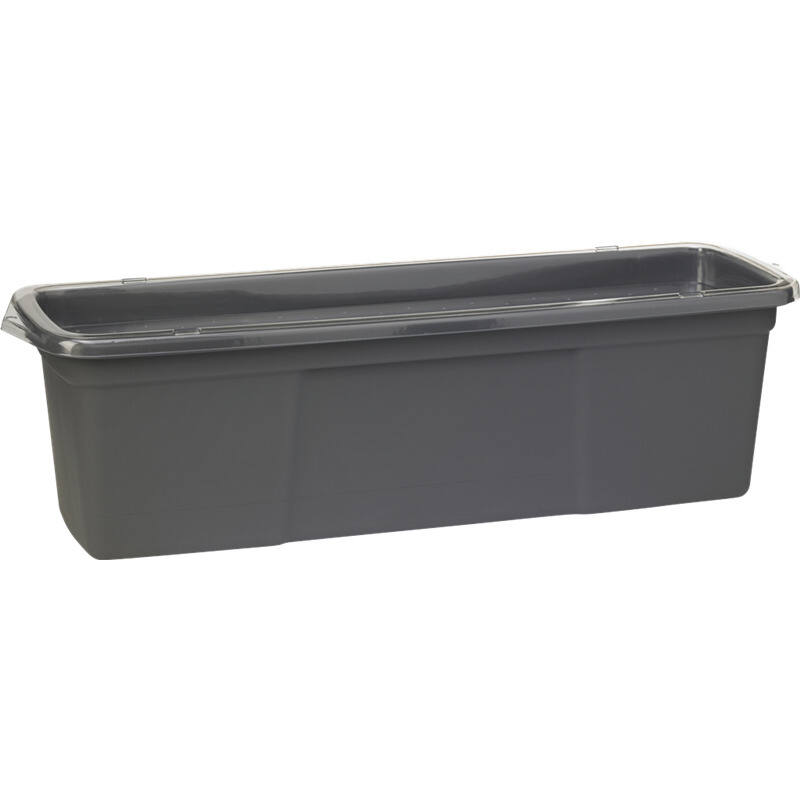 Vikan Microfibre mopbox zonder deksel, grijs, 60cm, 2st/doos