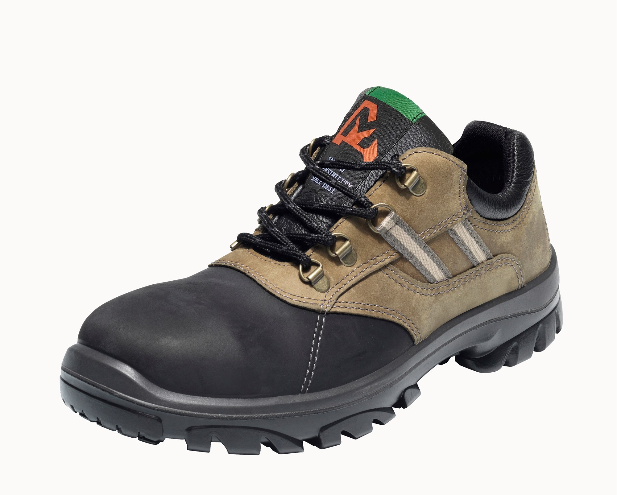 Emma laag S3 Nordic-D PU bruin/zwart, 41