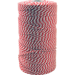 katoenk. rood/wit 32 spoel 500gr 320mtr
