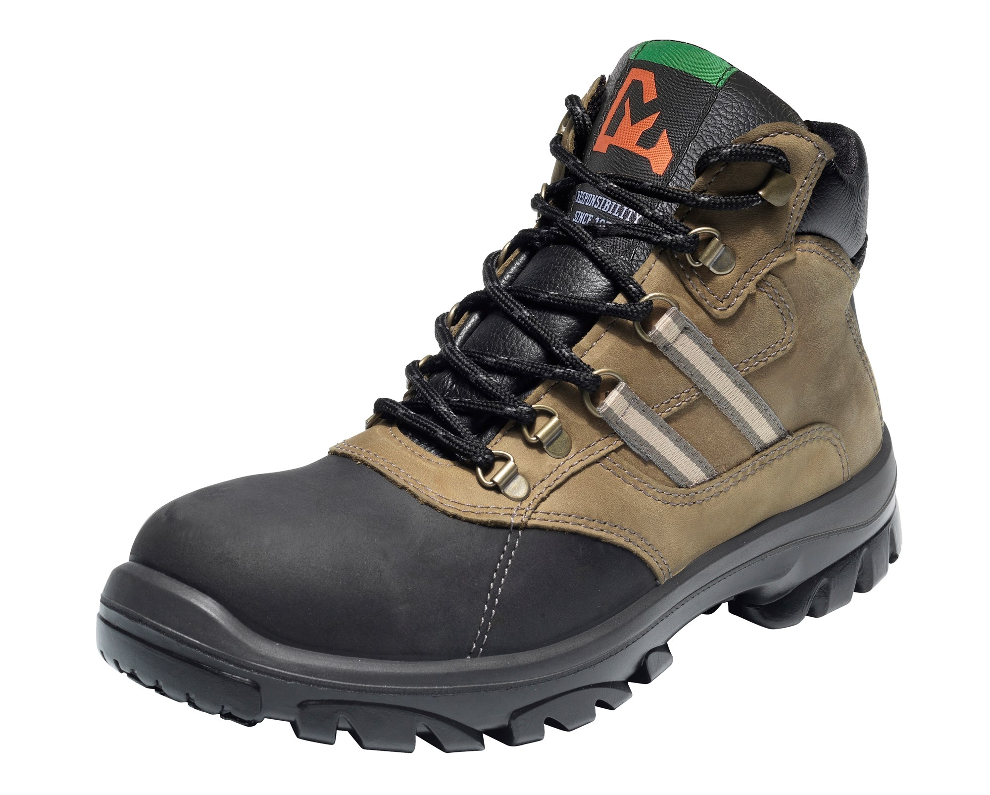 Emma hoog S3 Nestor-XD PU moro/zwart, 39