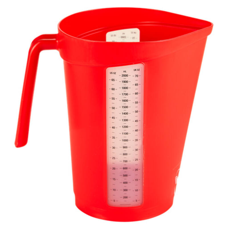 Vikan Hygiene maatbeker, rood, 2ltr