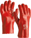 Handschoen CAT II vol. PVC rood 27cm