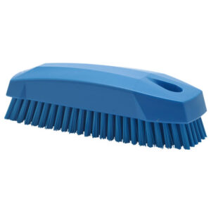 Vikan Hygiene nagelborstel, blauw, harde vezels, 130mm
