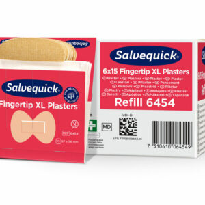 Salvequick Extra Grote Vingertoppleisters 6454