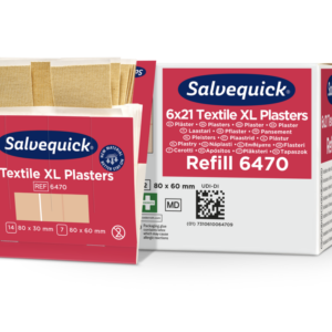 Salvequick Extra Grote Textielpleisters 6470