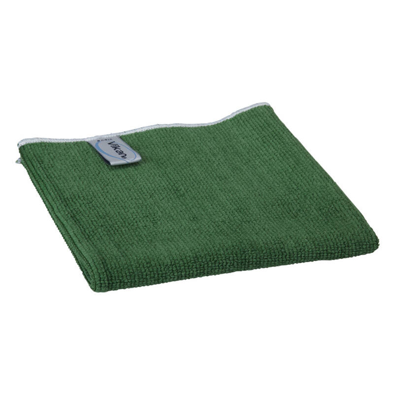 Vikan Microfibre Basic40 microvezeldoek, groen, 400x400mm