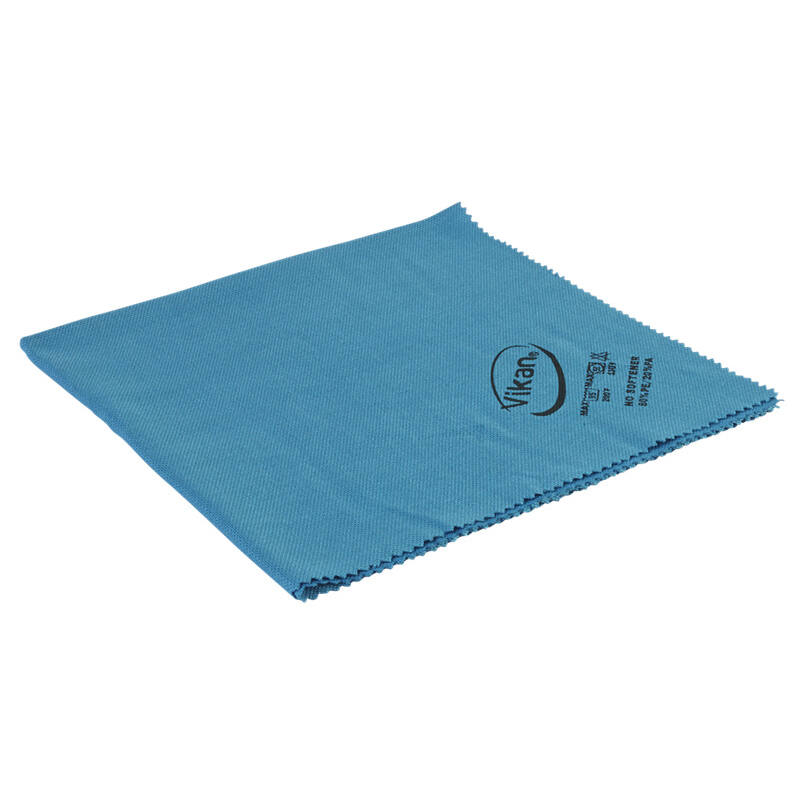 Vikan Microfibre Lustre40 microvezeldoek, blauw, 400x400mm