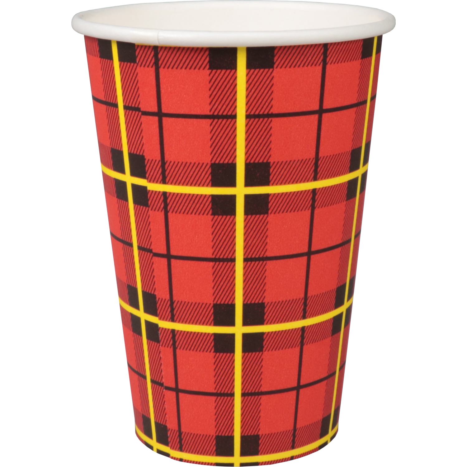 Beker (schots ruit) lines karton 180 cc 7.5oz FSC®