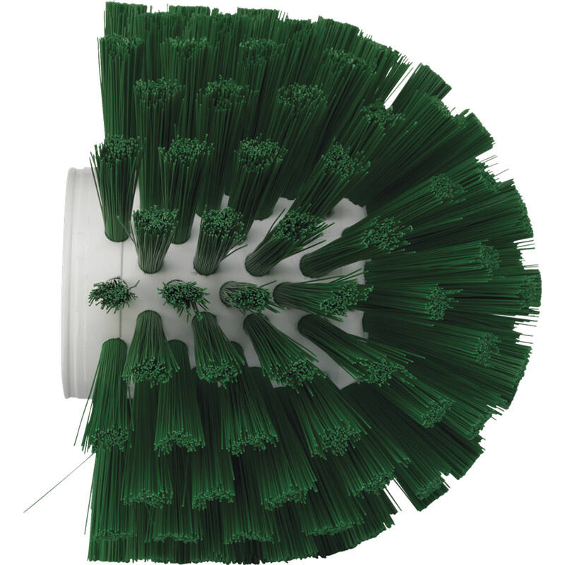 Vikan Hygiene wormhuisborstelkop, groen, medium vezels, Ø135mm, 130mm