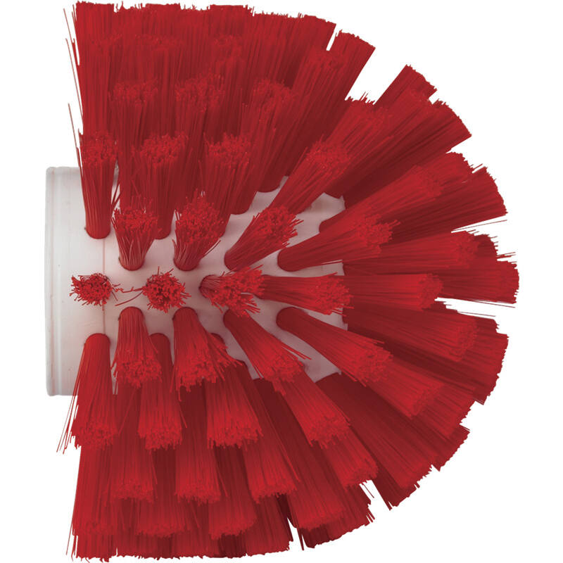 Vikan Hygiene wormhuisborstelkop, rood, medium vezels, Ø135mm, 130mm