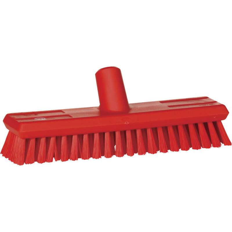 Vikan Hygiene luiwagen met waterdoorvoer, rood, medium, 270mm
