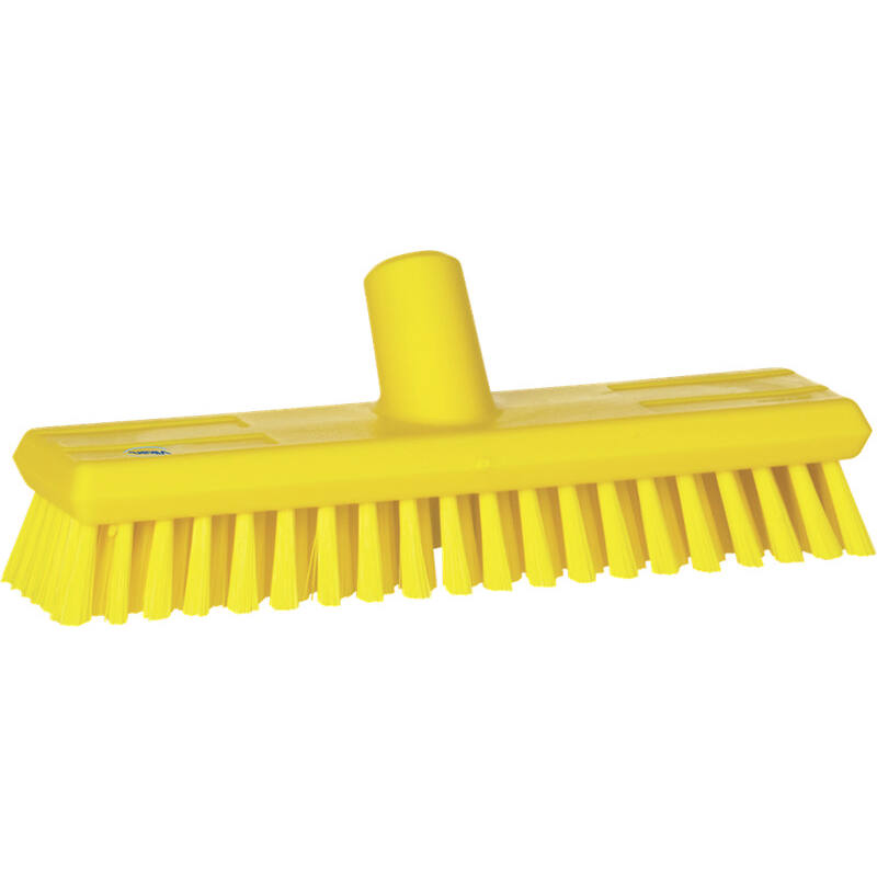 Vikan Hygiene luiwagen met waterdoorvoer, geel, medium, 270mm