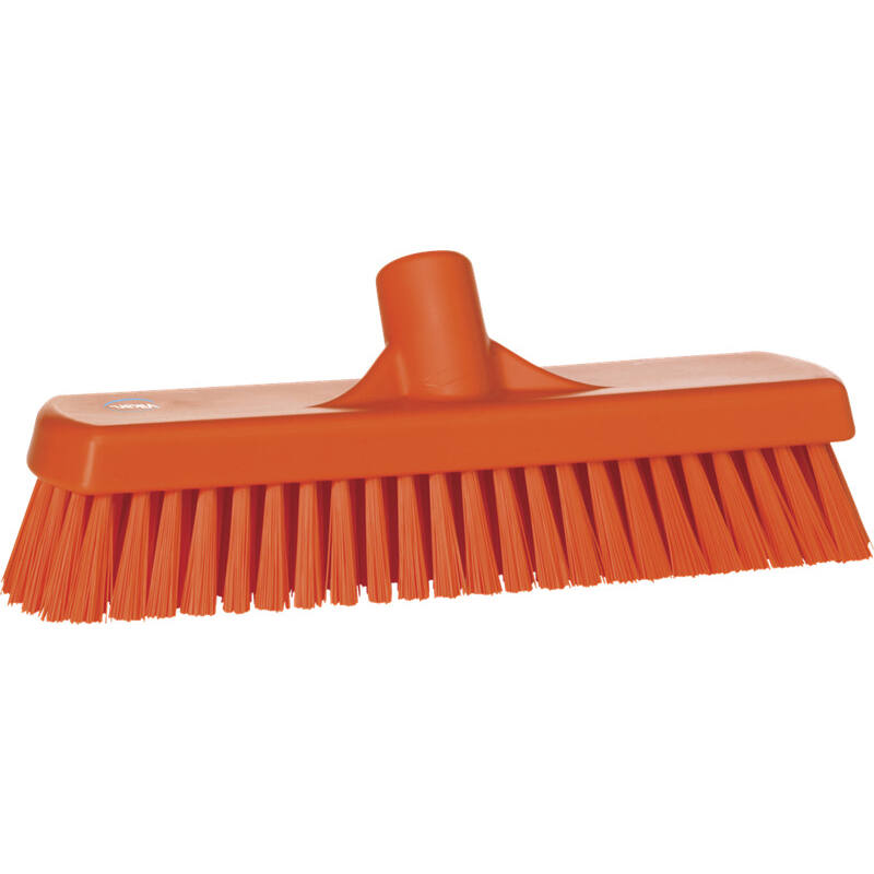 Vikan Hygiene vloerschrobber, oranje, hard, 305mm