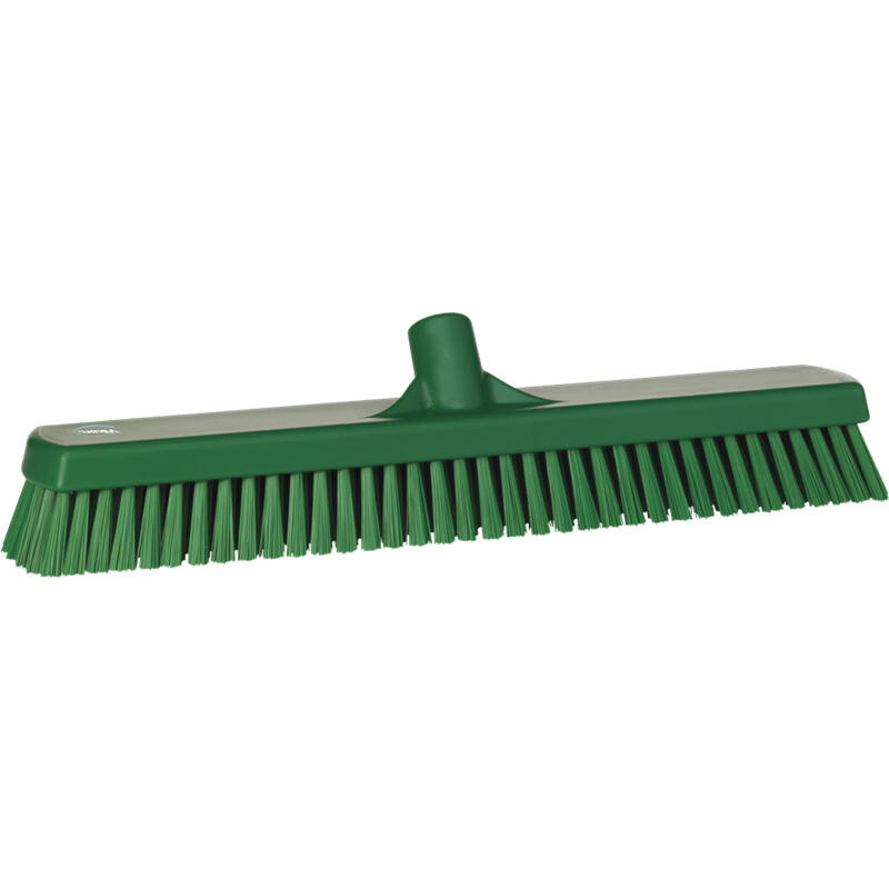 Vikan Hygiene vloerschrobber, groen, hard, 470mm