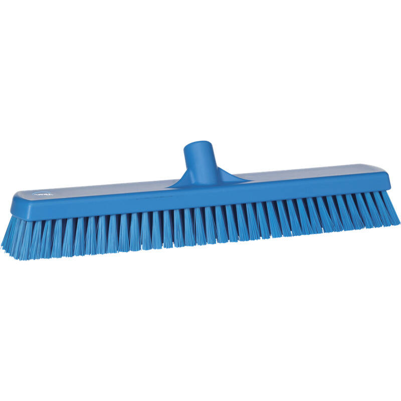 Vikan Hygiene vloerschrobber, blauw, hard, 470mm