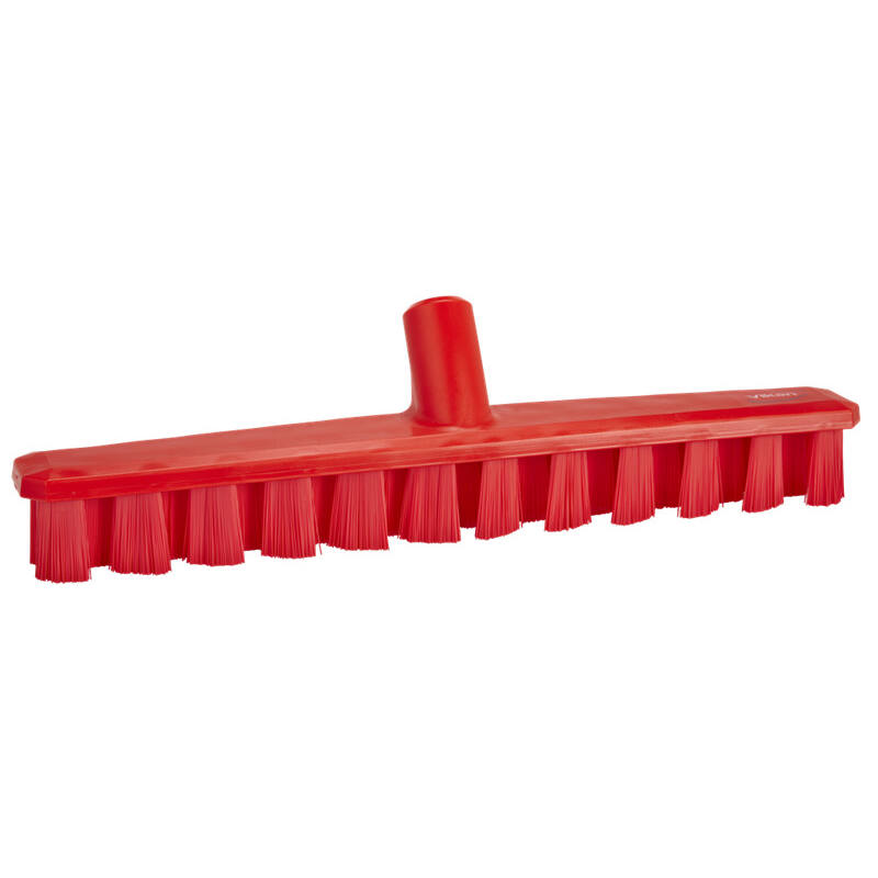 Vikan UST vloerschrobber, rood, hard, 400mm