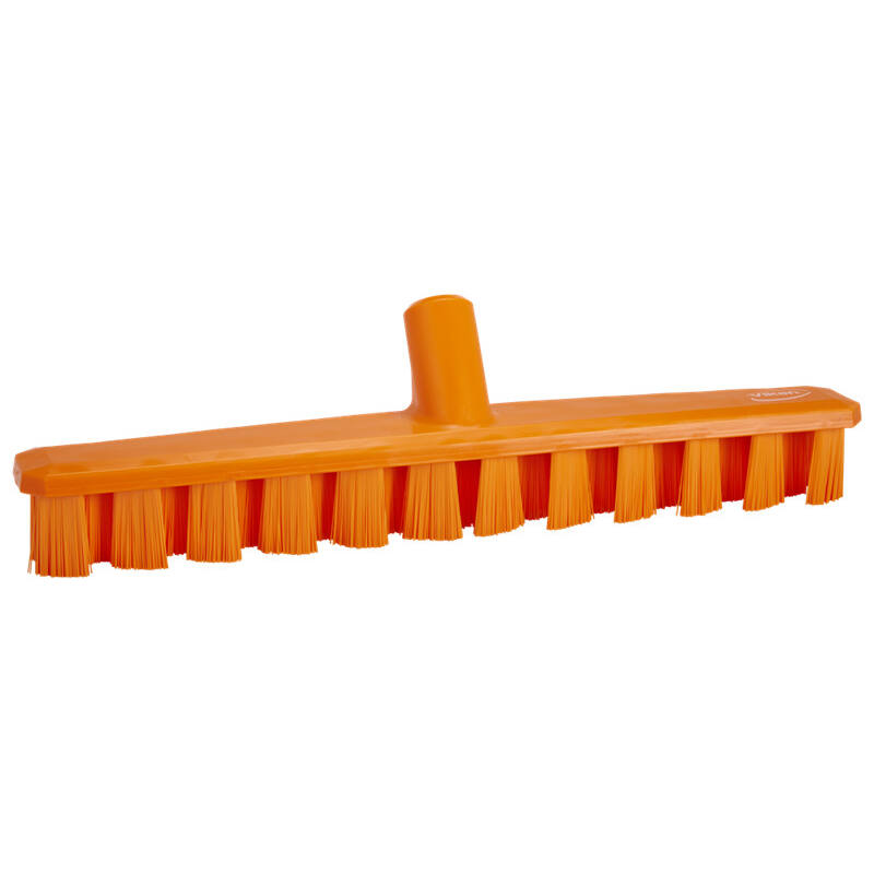 Vikan UST vloerschrobber, oranje, hard, 400mm