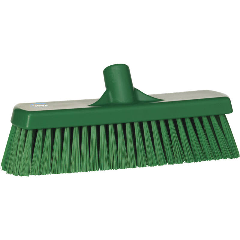 Vikan Hygiene vloerveger, groen, medium, 300mm