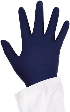 BST handschoen, nitril,detecteerbaar, poedervrij, blauw, L, 100st/dis