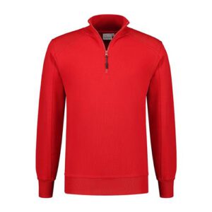 Santino Roswell Zipsweater rood, maat 5XL