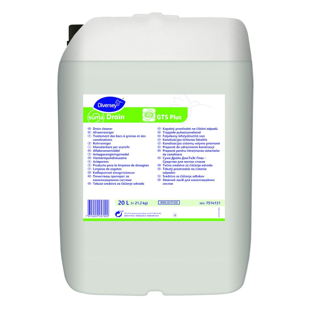 Suma Drain GTS Plus - afvoerreiniger 20 l