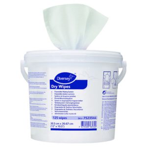 Dry Wipes in emmer 6 x 125 stuks