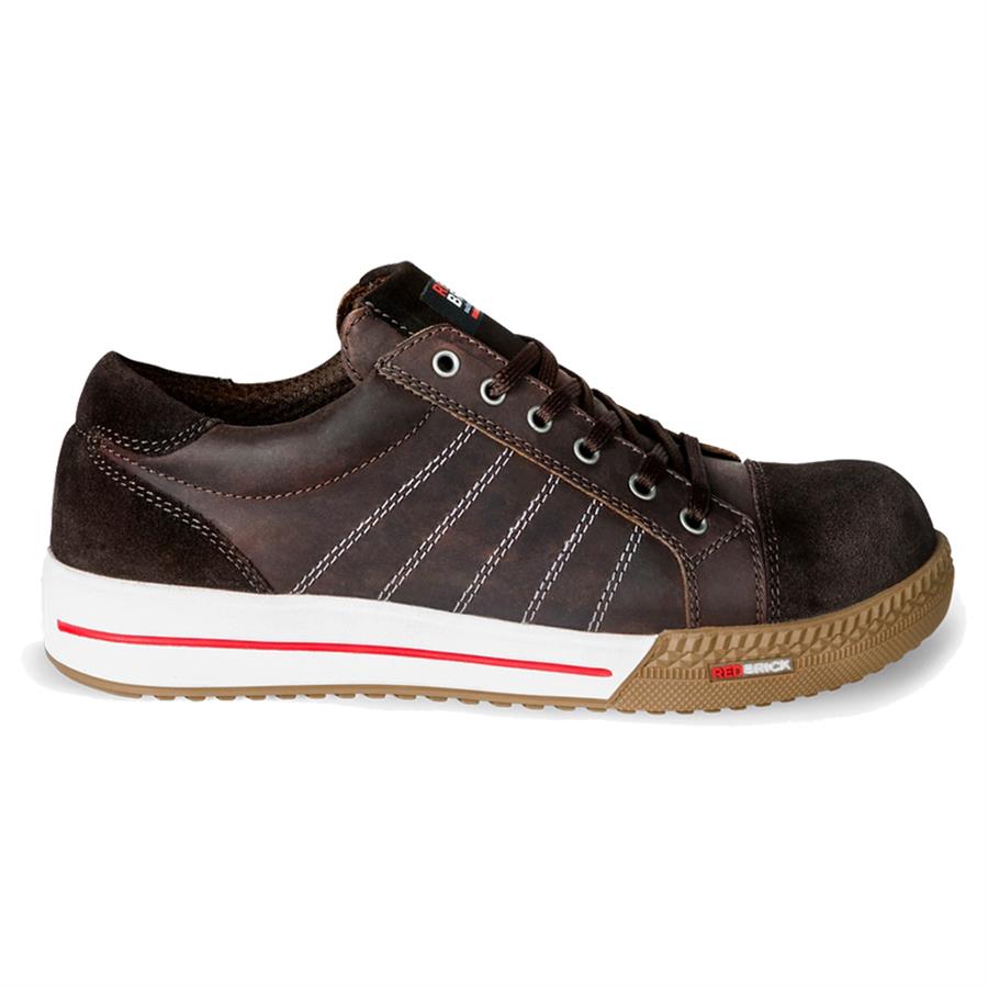 Redbrick Emerald lage Veiligheidssneaker S3 bruin, maat 43